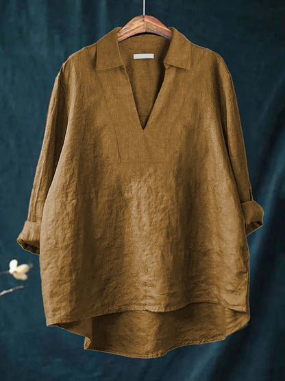 Maria Linen Blouse