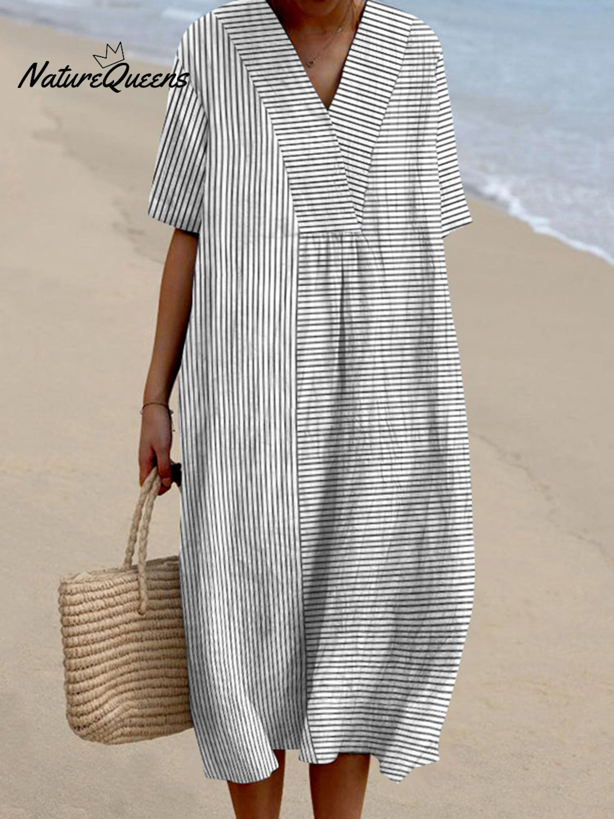 Isa - Vintage Striped Dress