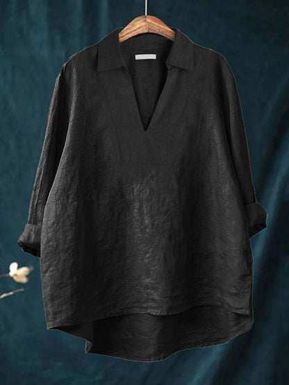 Maria Linen Blouse