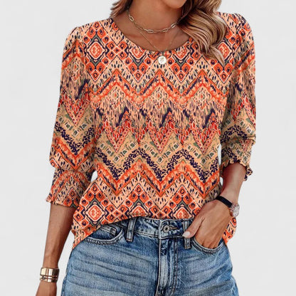 Solara | Elegant Smocked Top
