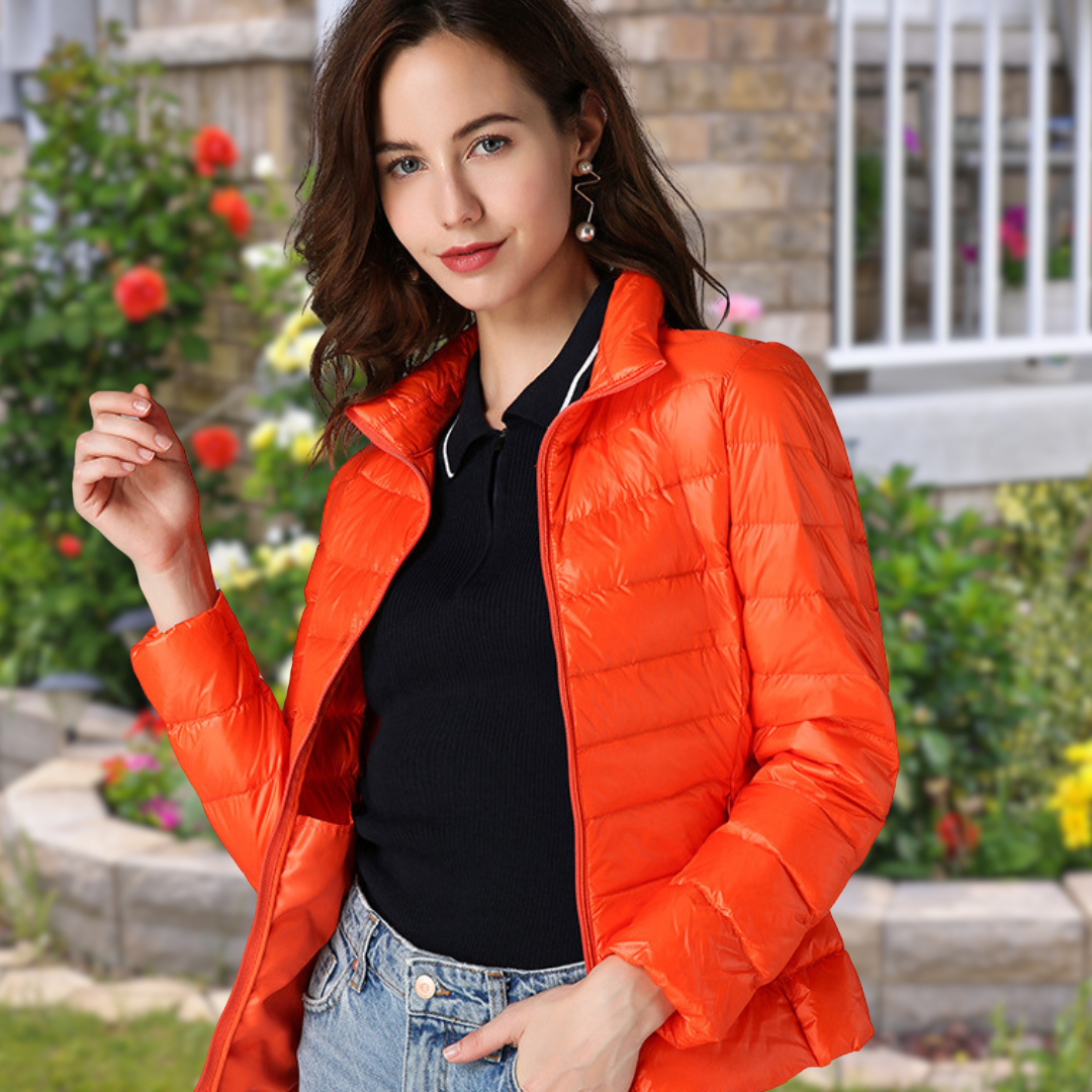 Seraphina | White Down Waterproof Jacket