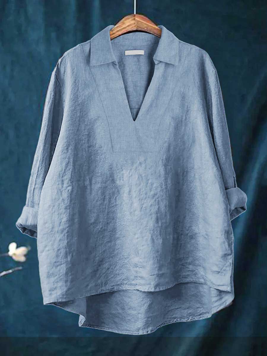 Maria Linen Blouse
