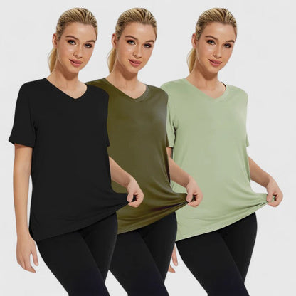 Samantha | Comfortable Tee (Pack of 3)