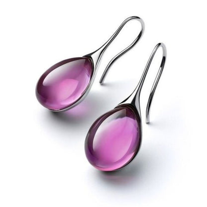 Chic Crystal Dangle Earrings