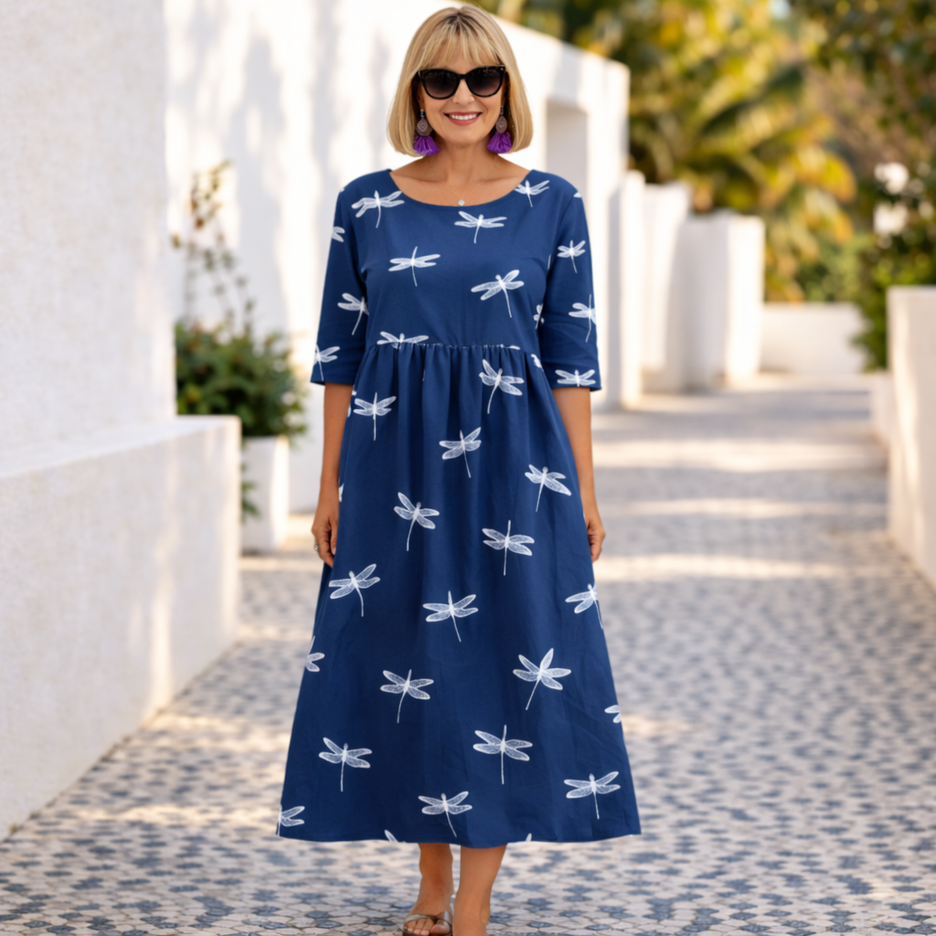 Mary | Summer Floral Dress