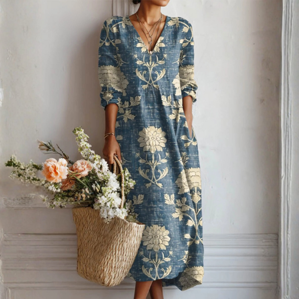 Daisy™ - Playful Linen Dress