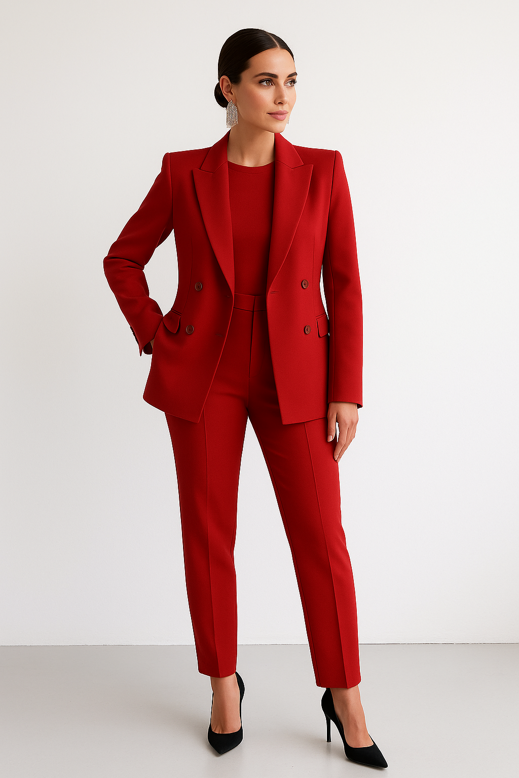 ALEXIS – POWER ELEGANCE TWO-PIECE SUIT