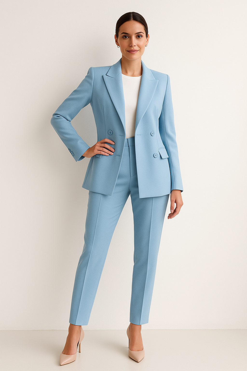 ALEXIS – POWER ELEGANCE TWO-PIECE SUIT
