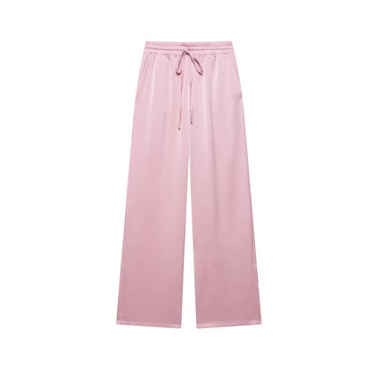 JOAN -  CHIC WRINKLE EFFECT STRAIGHT TROUSERS