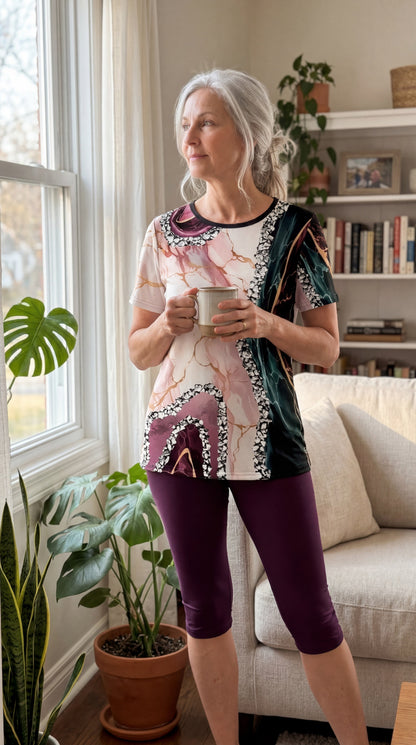 Luna™ | Two-Piece Printed Stretch Set