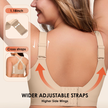 JelliShape - Women's 4 Layer 360° Jelly Strips Wireless Bra