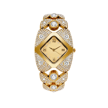 Lumivra – Sparkling Rhinestone Vintage Watch