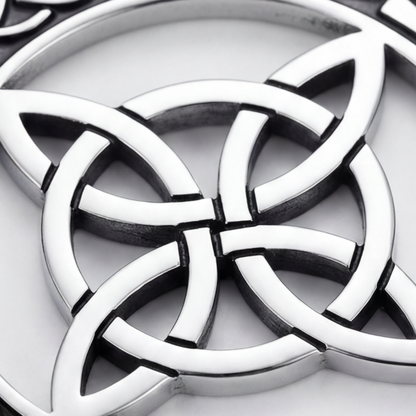 Lunara Celtic Moon Protection Pendant