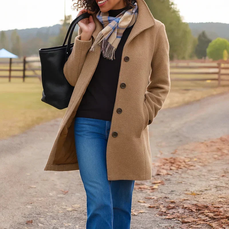 Aurora - Women’s Single-Breasted Coat