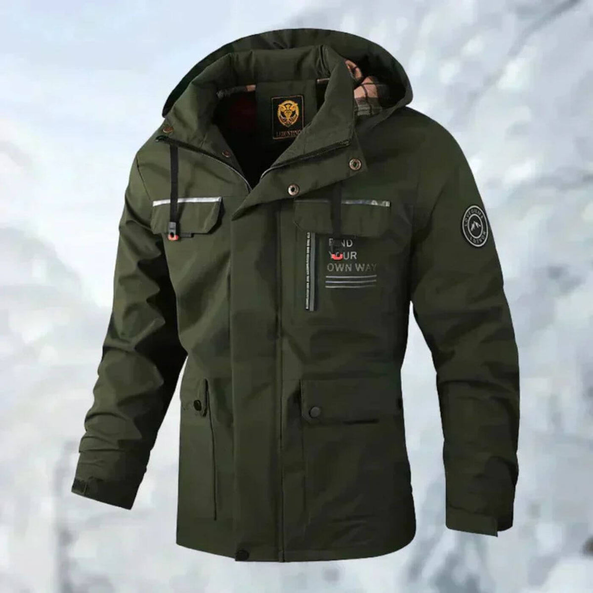 Amleto – Waterproof Windbreaker Winter Jacket