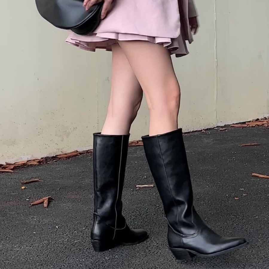 AURA™ - Sleek High-Rise Boots