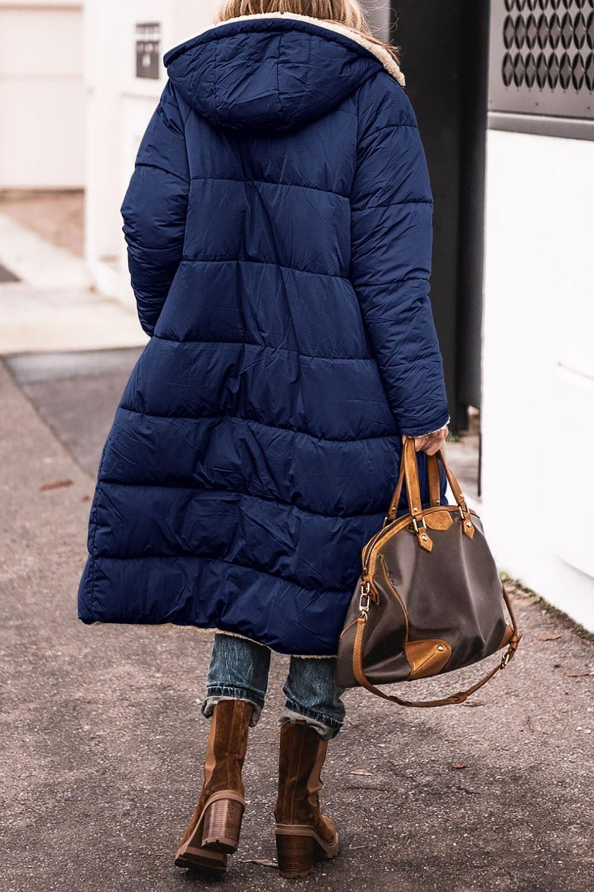 Ariella | Longline Sherpa Coat