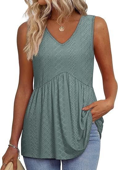 Katheryn - Elegant Sleeveless Top