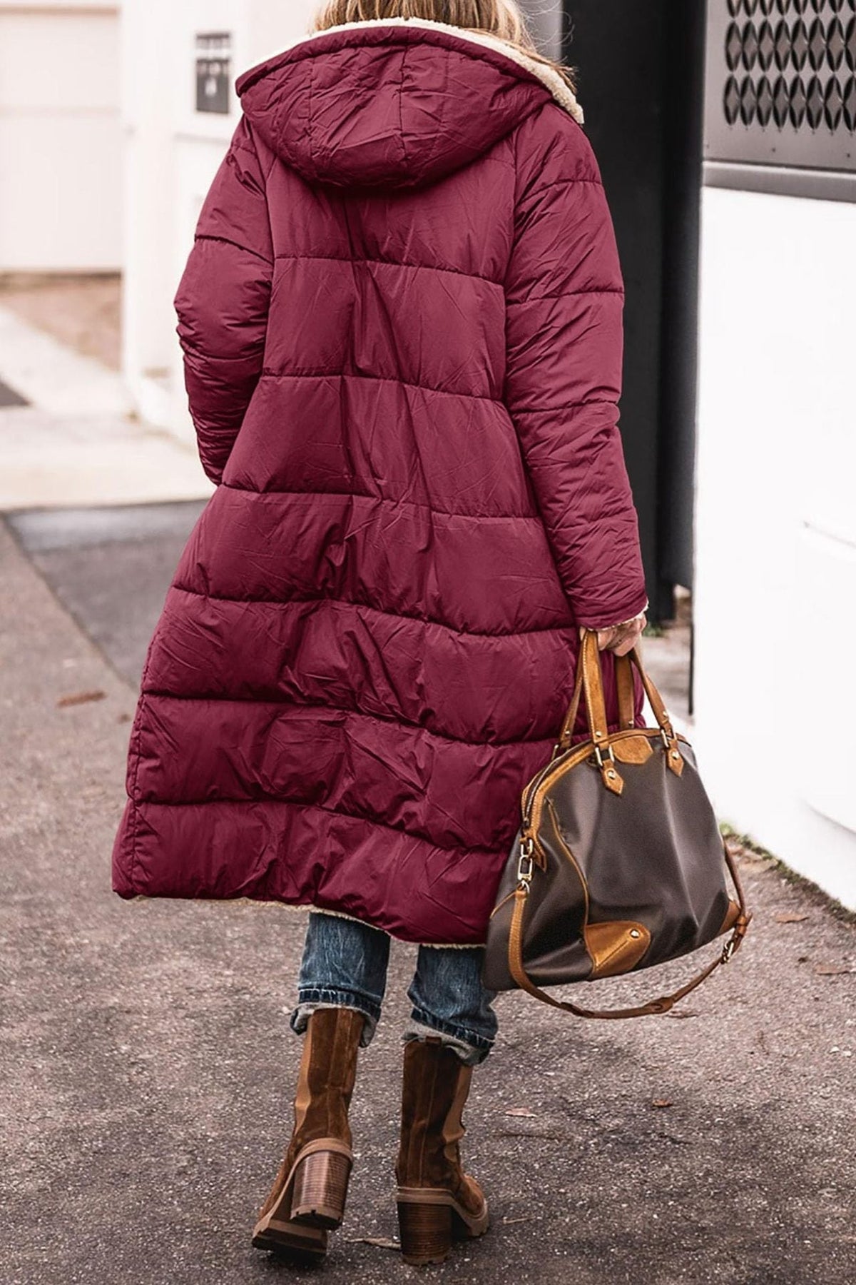 Ariella | Longline Sherpa Coat