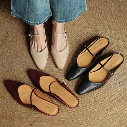 Mule in Genuine Leather Orella