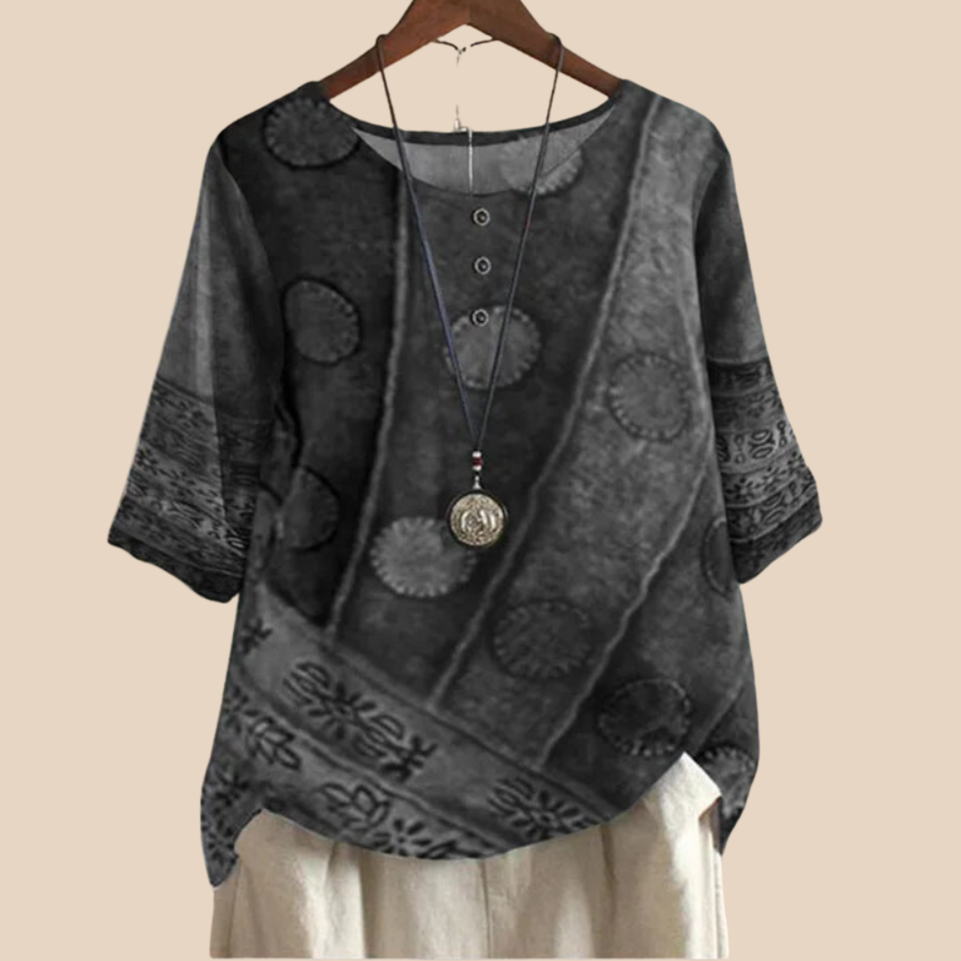 Valarie – Colorful Bohemian Top