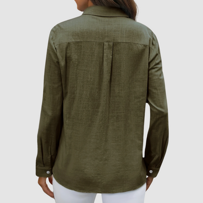 Celest™ Elegant pocket blouse