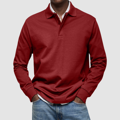 Bradford™ casual long sleeve polo