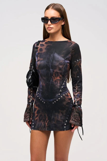 Cristel™ Elegant Mini Dress
