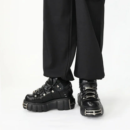 Rebel Rider Punk Ankle Shoes