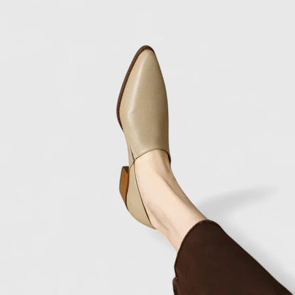 CLAIRE – MODERN CLASSIC LOW HEEL SHOES