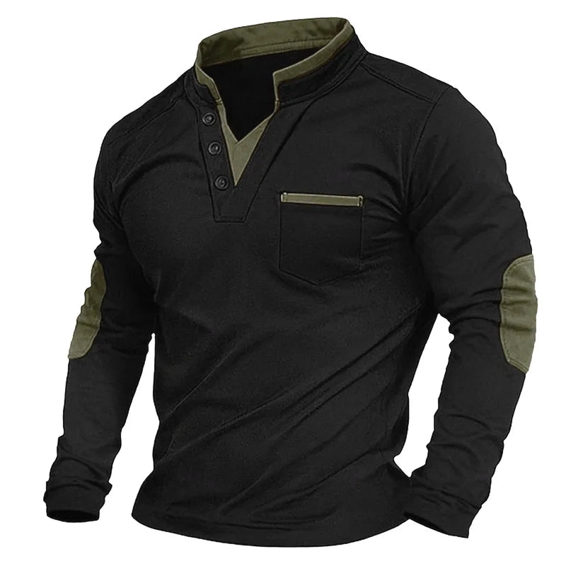 Brian – Men’s V-Neck Sweatshirt