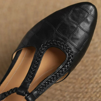 Kepa Leather Mary Janes