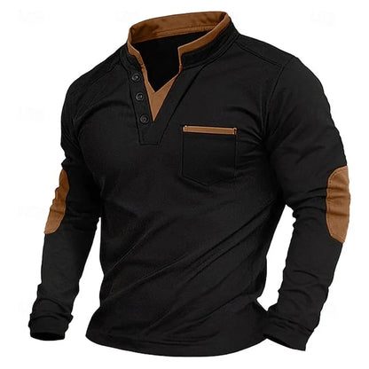 Brian – Men’s V-Neck Sweatshirt