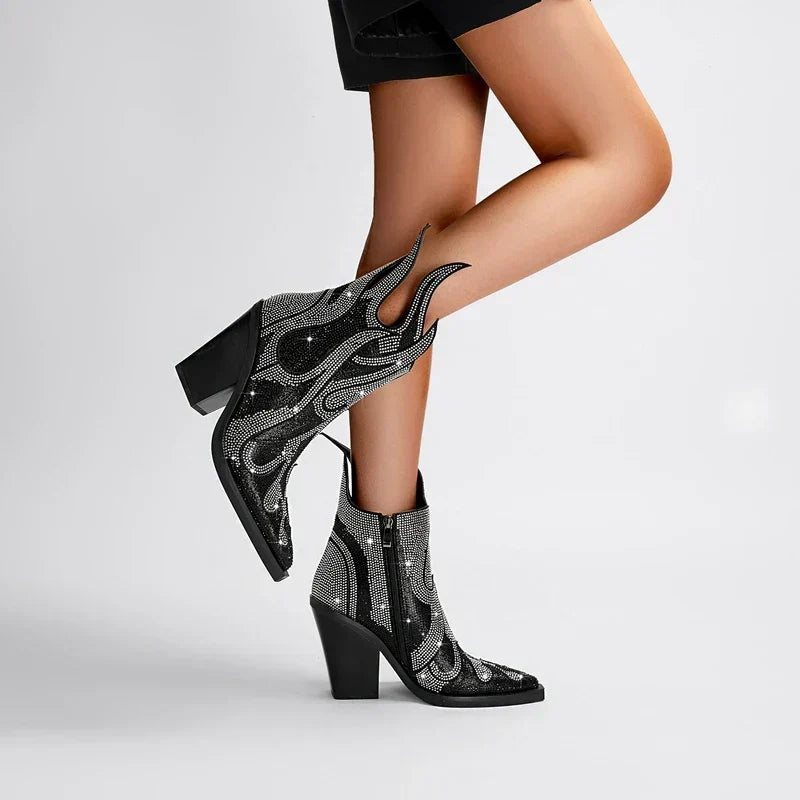 Girl-on-Fire Diva Boots