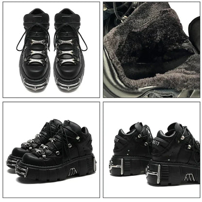 Rebel Rider Punk Ankle Shoes