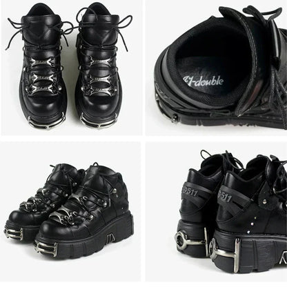 Rebel Rider Punk Ankle Shoes