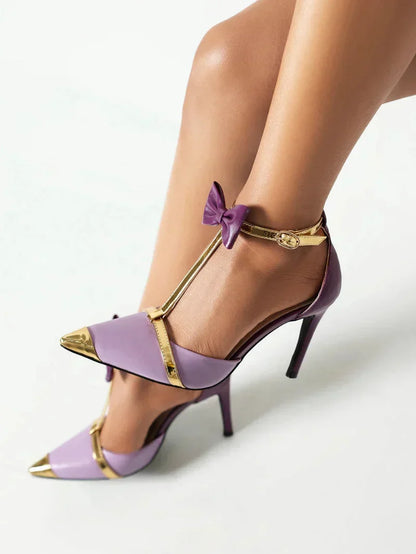 Danica Radiant T-Strap High Heels