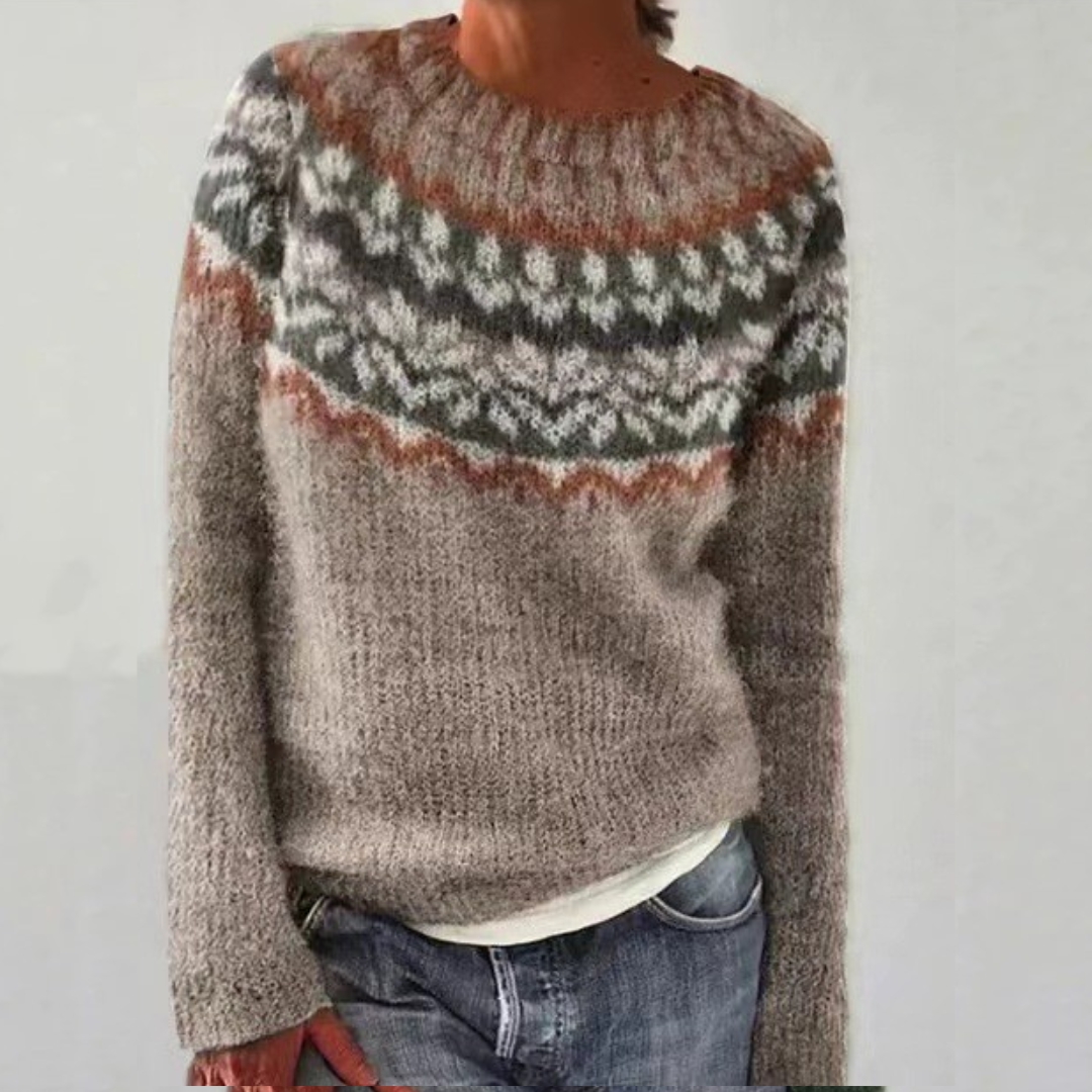 Chloe™ - Retro Cozy Sweater