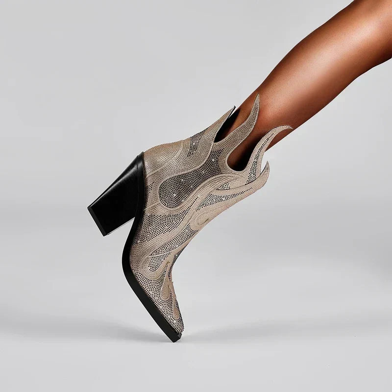 Girl-on-Fire Diva Boots