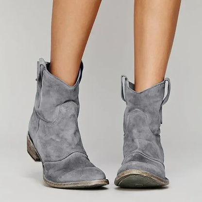 Justin™ | Stylish Western Ankle Boots
