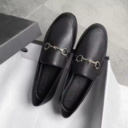 The Heritage Gold-Bit Leather Loafer