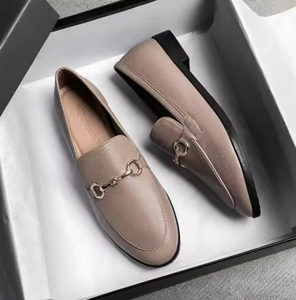 The Heritage Gold-Bit Leather Loafer