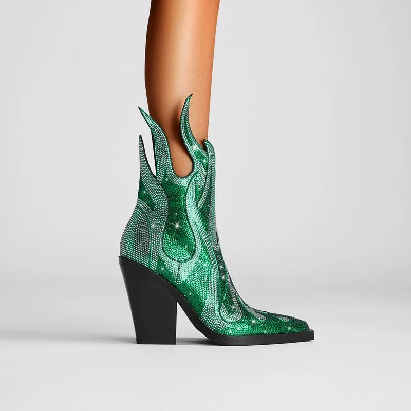 Girl-on-Fire Diva Boots