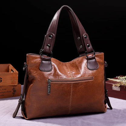 Aralyn - Refined Soft Leather Tote Bag