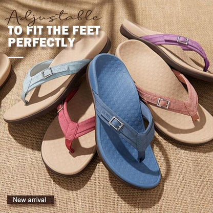 Orthopedic Arch Support Flip Flops Womens