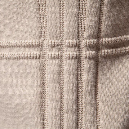 Beeck™ | Cotton Men's Sweater with Striped Design