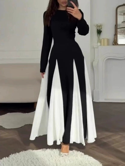 Celia™ Elegant Colorblock Dress