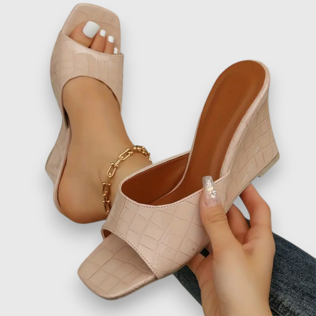 Jasmin – Wedge Sandals