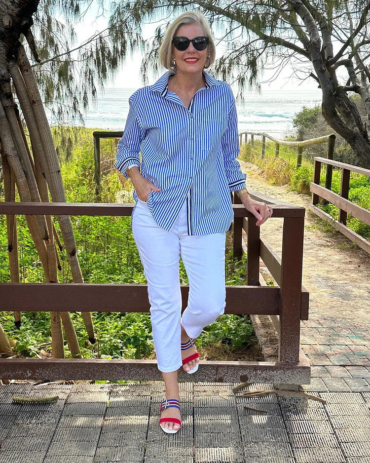 Ellen™ | Striped Shirt