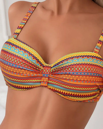 Rose - High Waist Bikini Set